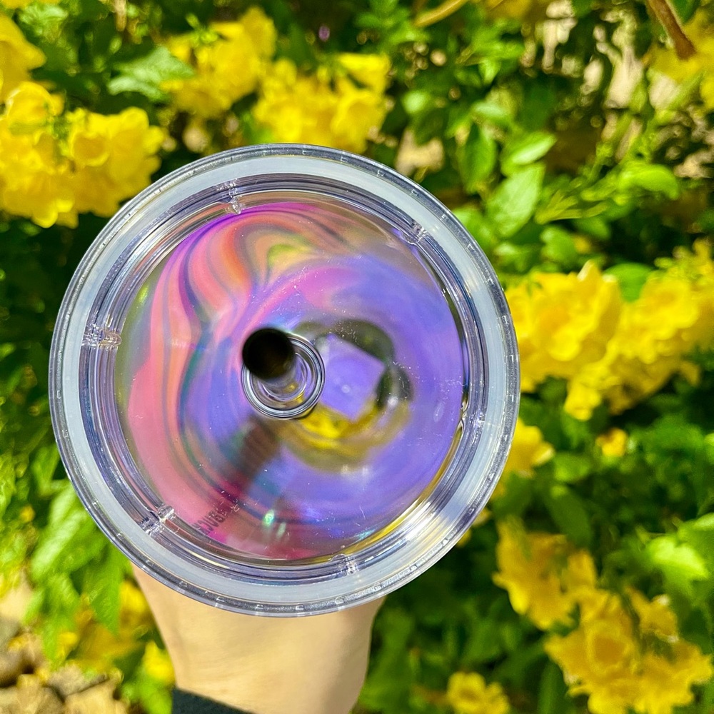 🌈RARE🌈Target exclusive wavy rainbow tumbler cup - Picture 5 of 8